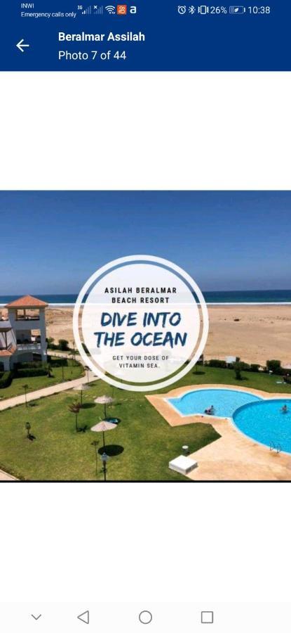 Seaside Poolside Apartment Asilah Exteriér fotografie